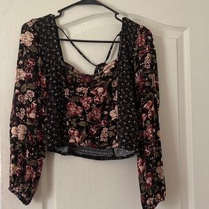 American Eagle Blouse with tie back